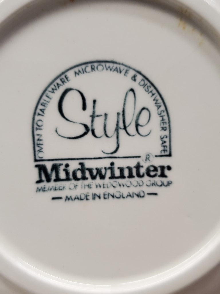 Set of 2 W R Midwinter Style Coupe Cereal Bowls LK