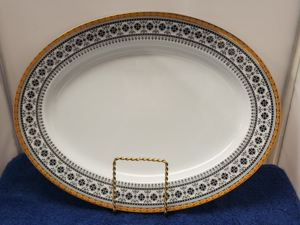 Noritake Scheherazade 13" Oval Serving Platter LK