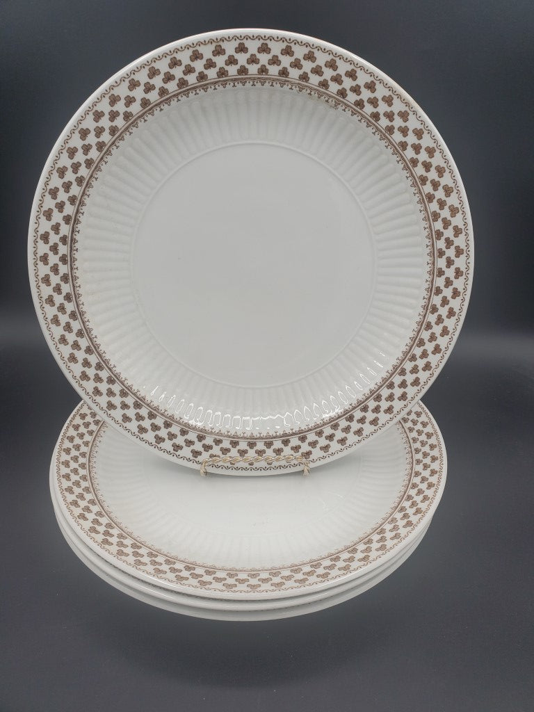Set of 4 Adams Sharon Dinner Plates LK