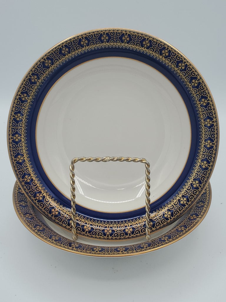Set of 2 Noritake Aristocrat Rim Soup Bowls LK