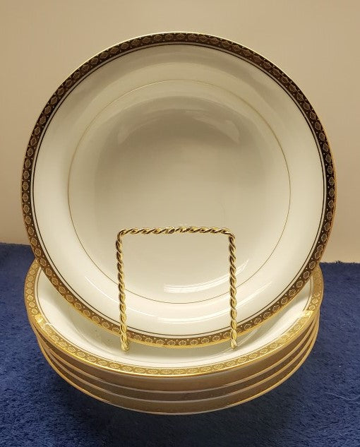 Set of 5 Noritake Richmond Rim Soup Bowls
