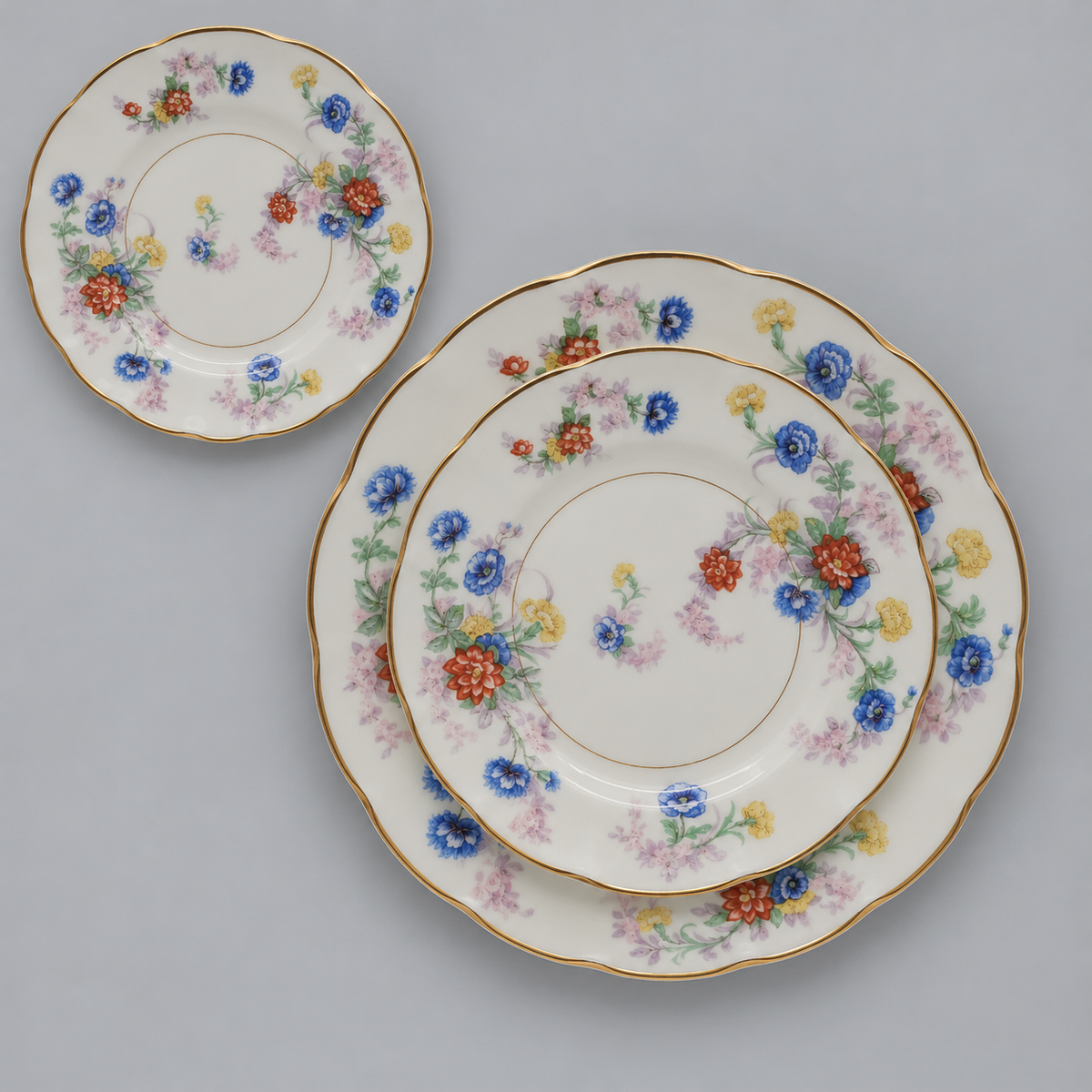 Haviland Orleans (Floral) 3 Piece Place Setting