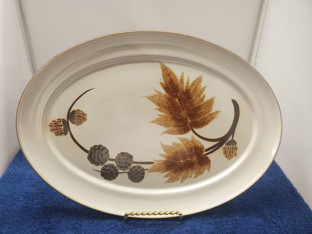 Denby Cotswald 12" Oval Serving Platter