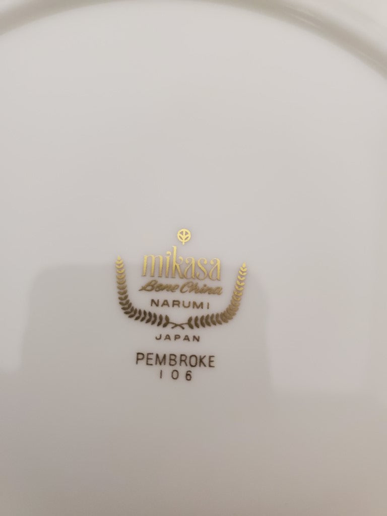 Set of 2 Mikasa Pembroke Salad Plates LK