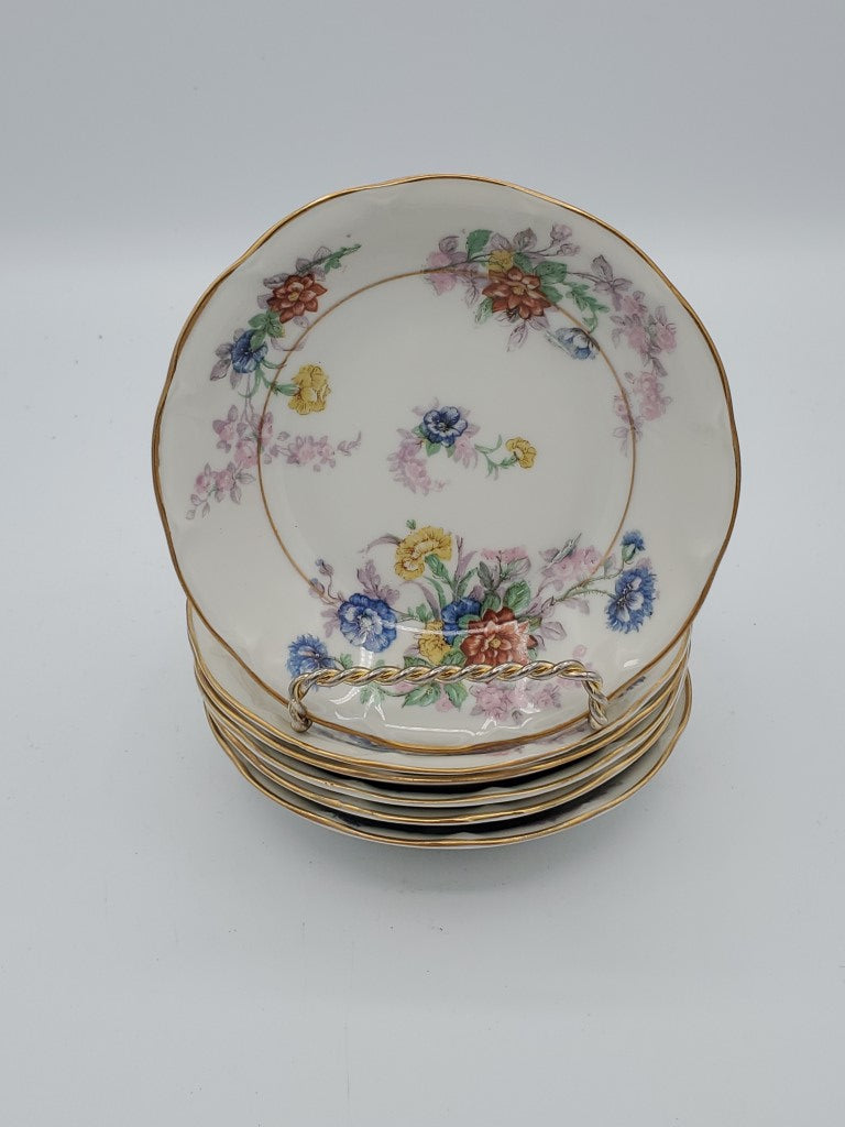 Set of 6 Haviland Orleans (Floral) Fruit Bowls LK