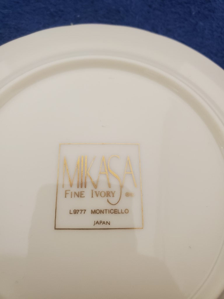 Set of 3 Mikasa Monticello Fruit (Saucer/Dessert) Bowls LK