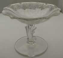 Fostoria Navarre-Clear Baroque 4 X 6 Inch Comport