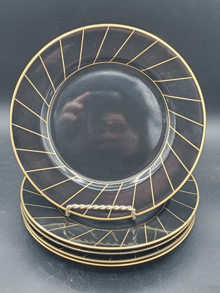 Set of 5 Fitz & Floyd Harlow Bread & Butter Plates LK