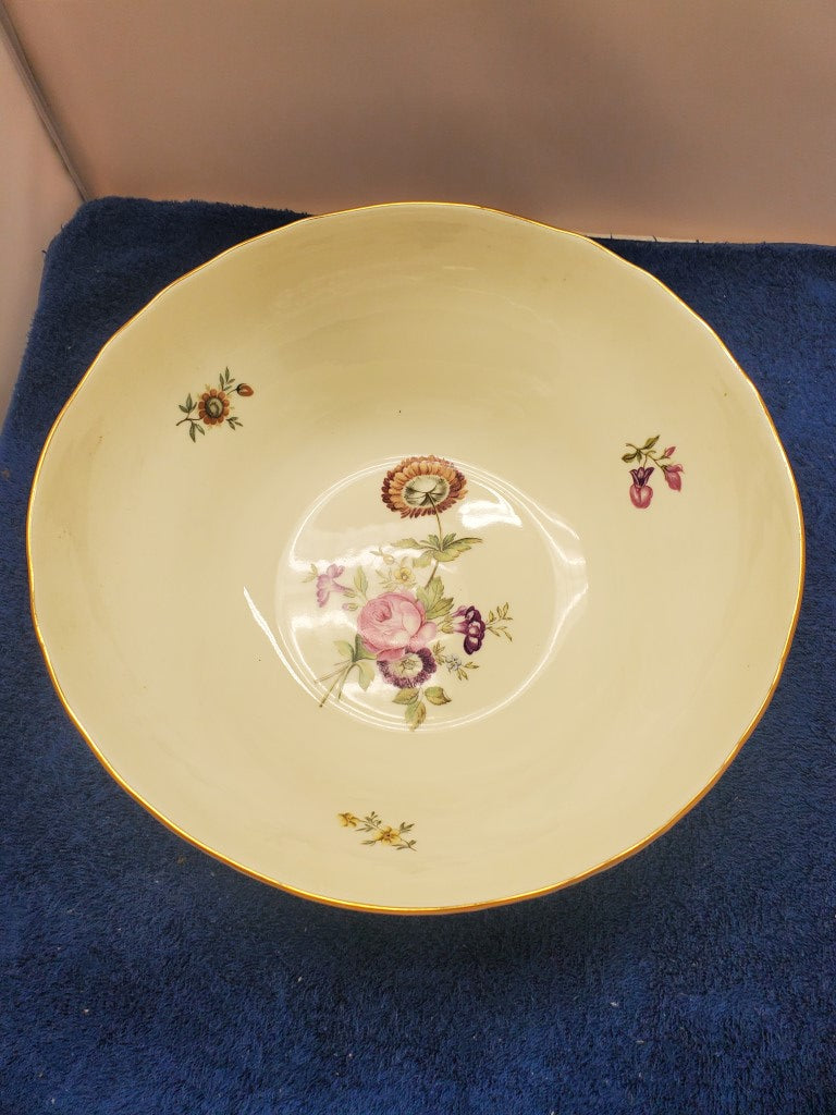 Royal Copenhagen Frijsenborg 9" Round Serving Bowl
