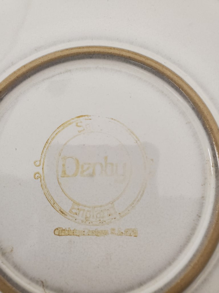 Set of 4 Denby Seville Dinner Plates LK
