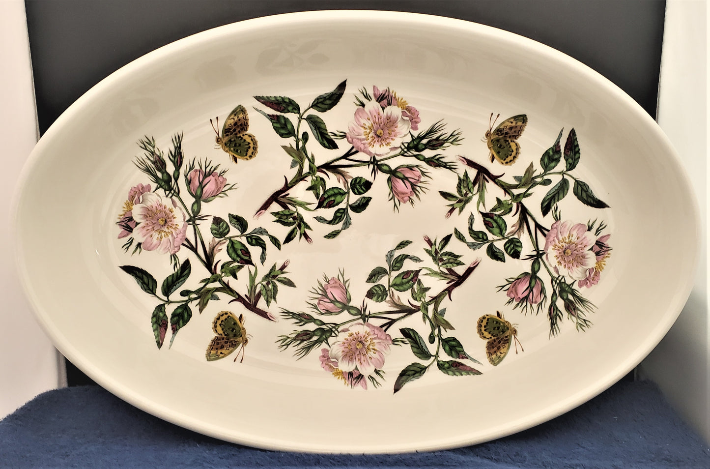 Portmeirion Botanic Garden 15" Large Oval Serving Bowl