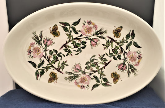 Portmeirion Botanic Garden 15" Large Oval Serving Bowl