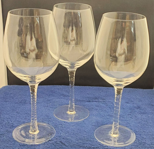 Set of 3 Ralph Lauren Latham Large Goblets