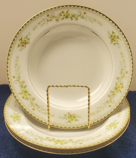 Set of 3 Mikasa Greenbriar Rim Soup Bowls