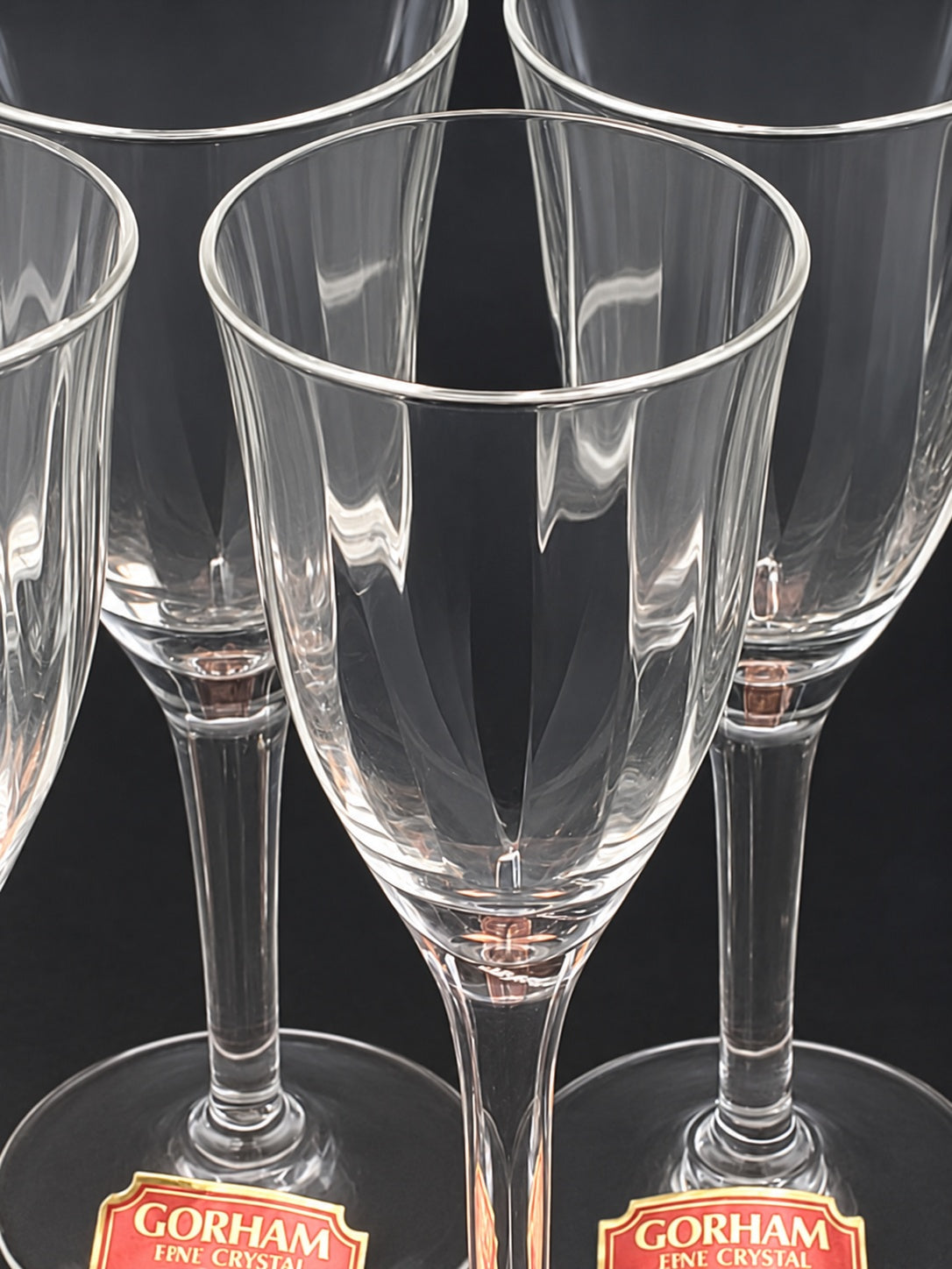 Set of 5 Gorham Laurin Plain Cordial Glasss LK