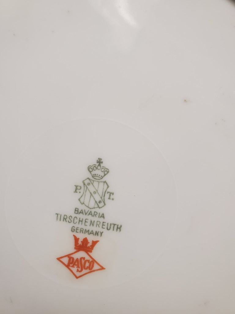 Tirschenreuth Blue Star Dinner Plate LK