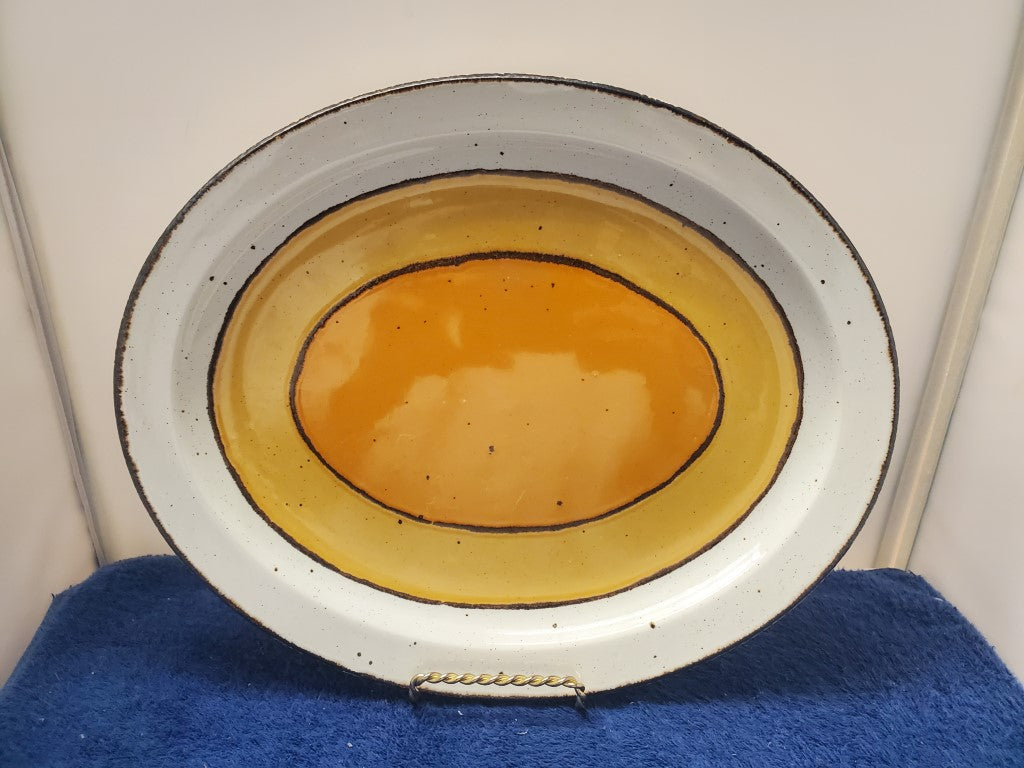 Stonhenge Midwinter Sun Oval Serving Platter –