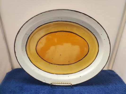 Stonhenge Midwinter Sun Oval Serving Platter