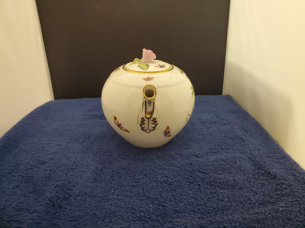 Herend Rothschild Bird (RO) Teapot (602)