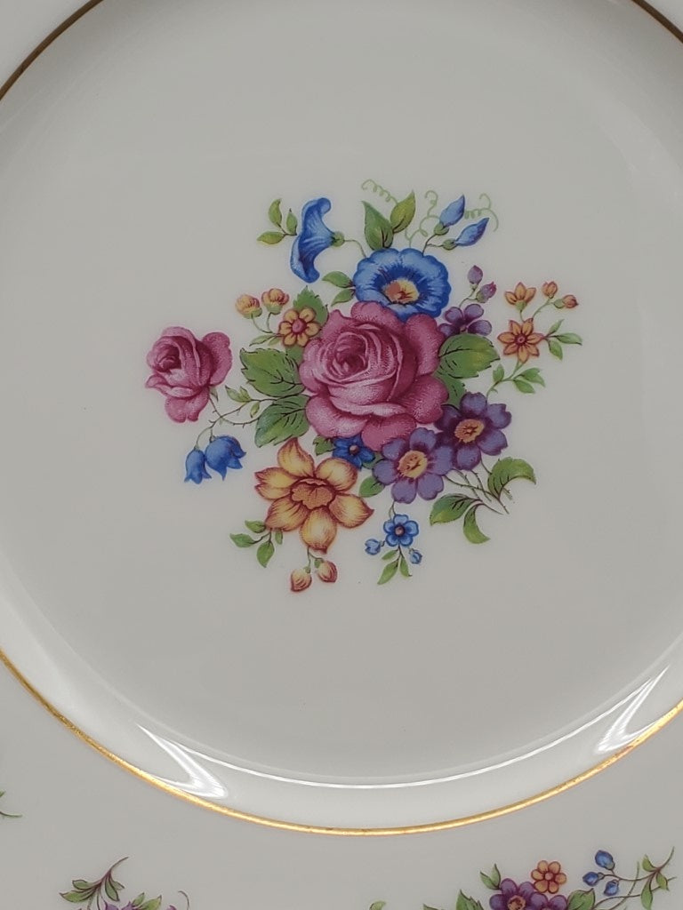 Set of 8 Lenox Lenox Rose Dinner Plates LK