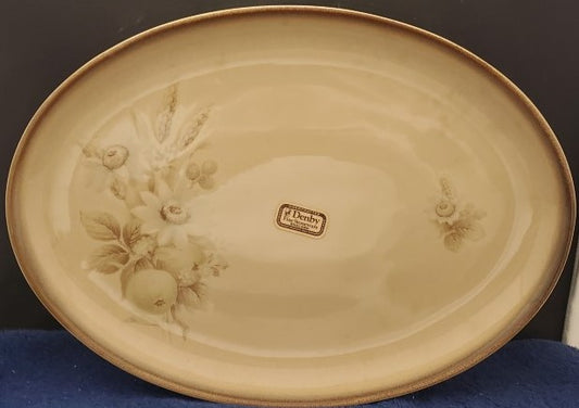 Denby Memories 12" Oval Serving Plate LK