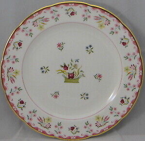Set of 5 Wedgwood Bianca (Williamsburg Mark) Salad Plates