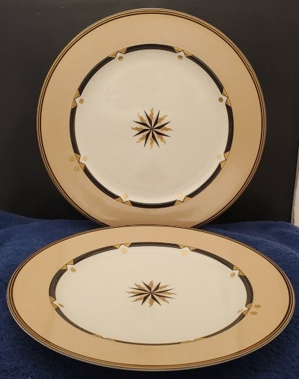 Set of 2 Christian Dior Celeste Dinner Plates LK