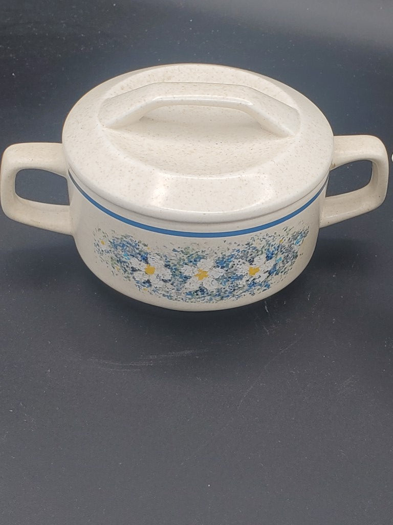 Lenox Dewdrops Creamer & Sugar Bowl with Lid LK