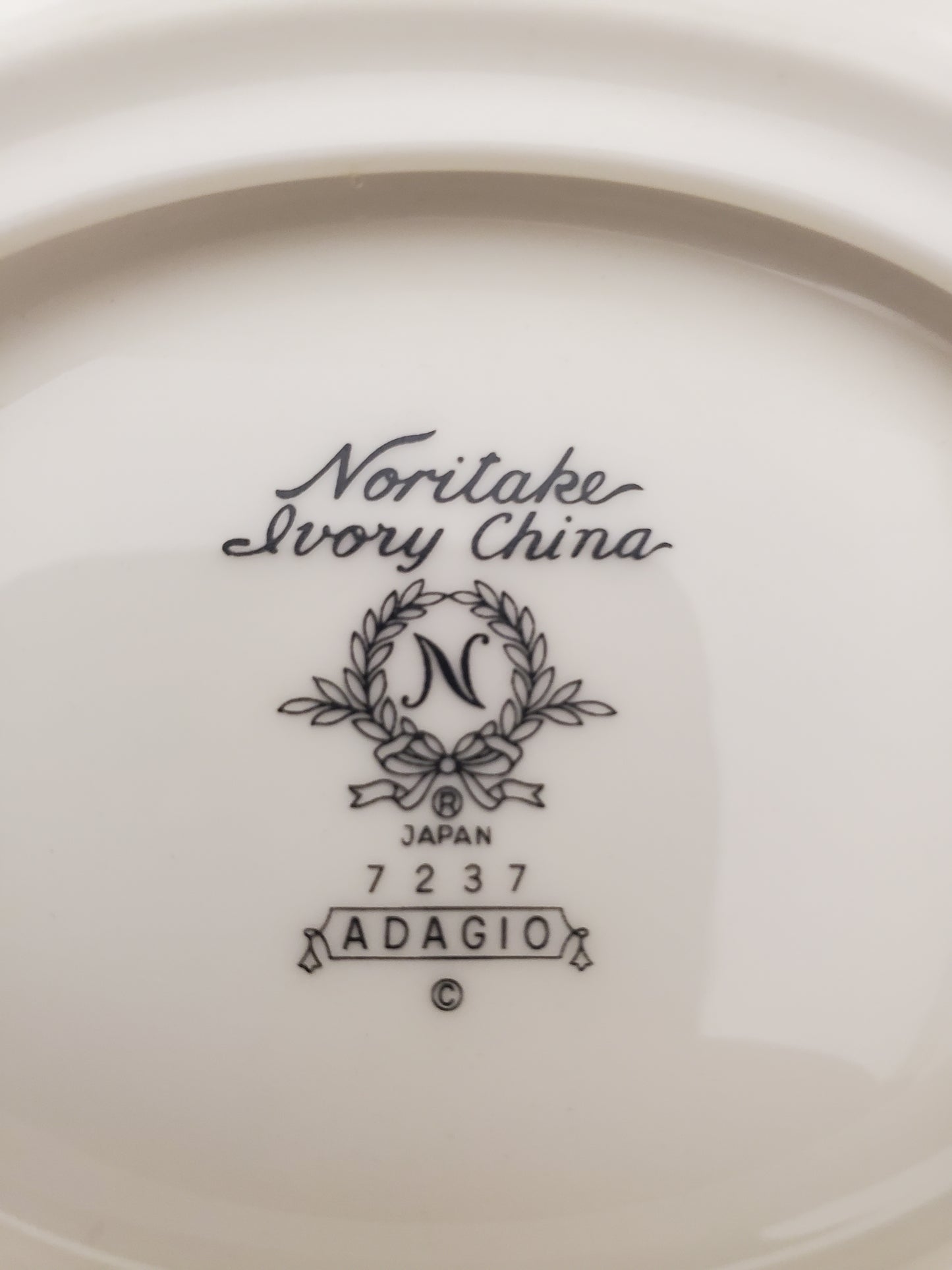 Noritake Adagio Gravy Boat with Attached Underplate