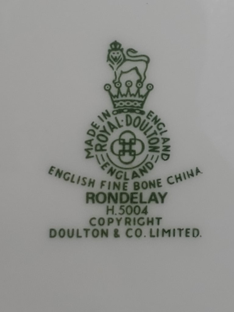 Set of 6 Royal Doulton Rondelay Salad Plates LK