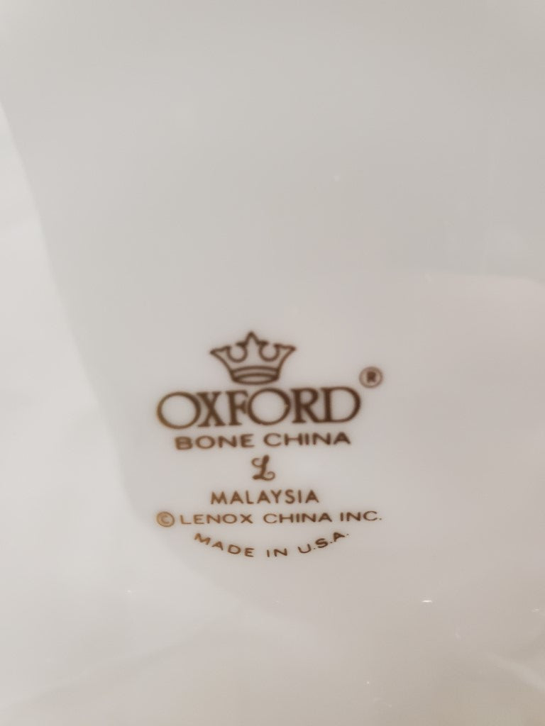 Set of 7 Oxford Malaysia Dinner Plates LK