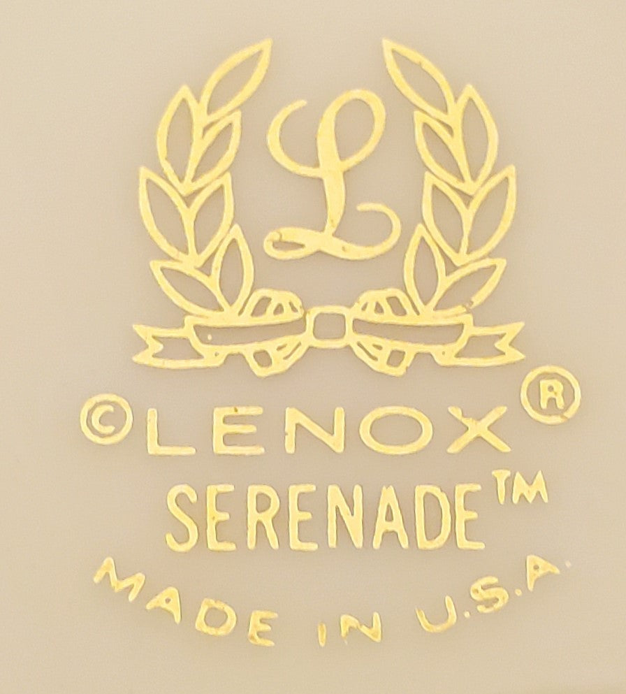 Set of 5 Lenox Serenade Cup & Saucer Sets