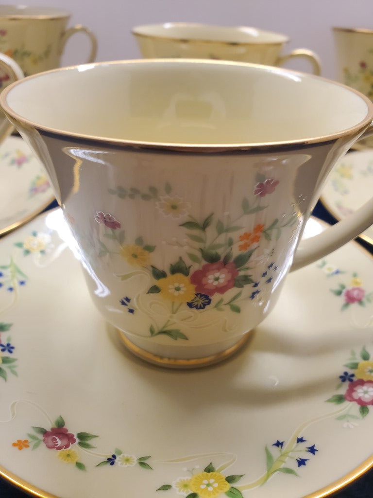 Set of 6 Noritake Impression Cup & Saucer Sets LK