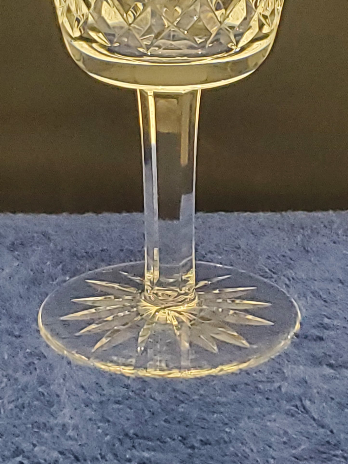 Set of 5 Waterford Lismore Water Goblets