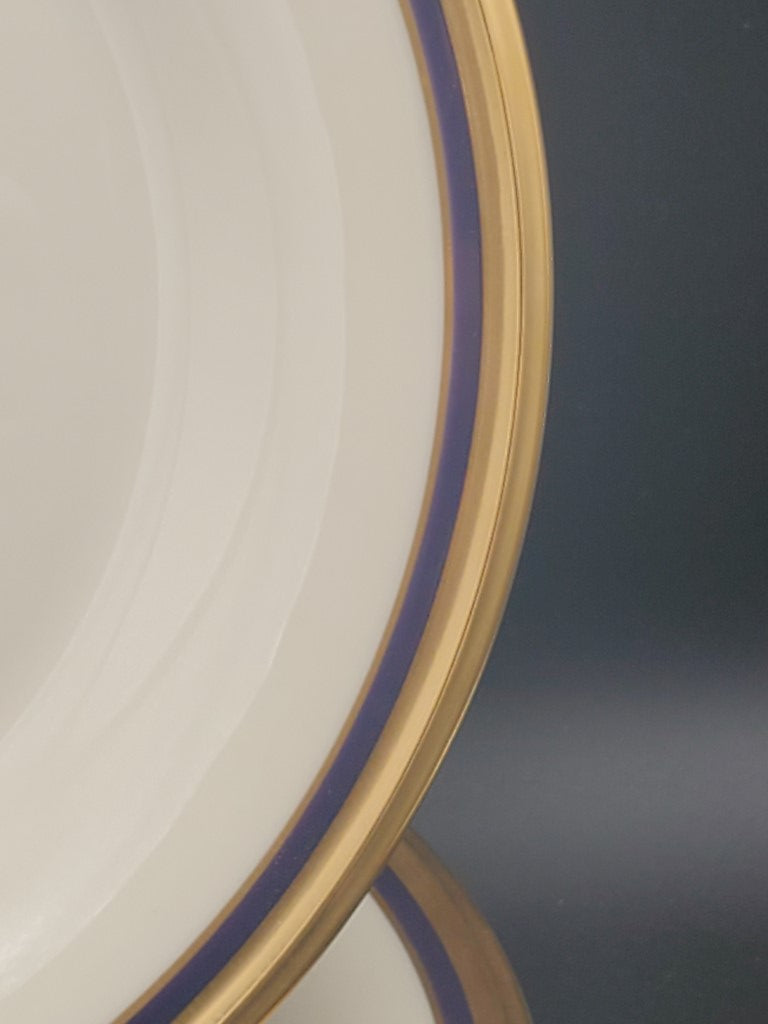 Set of 6 Lenox Blue Royale Salad Plates LK