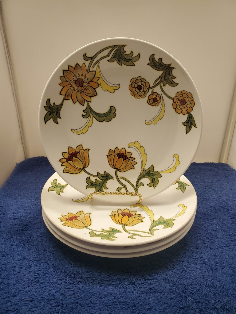 Set of 4 Noritake Aloha Salad Plates
