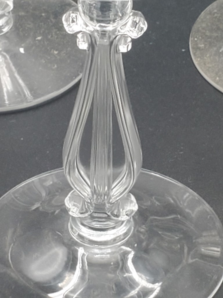 Set of 8 Cambridge Regency Clear (Stem 3575) Champagne/Tall Sherbets LK