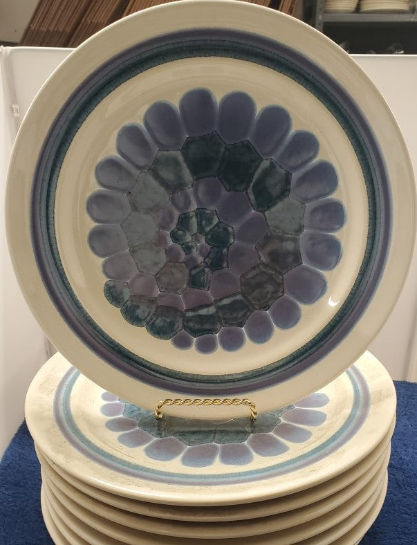 Set of 4 Franciscan Moondance Dinner Plates LK