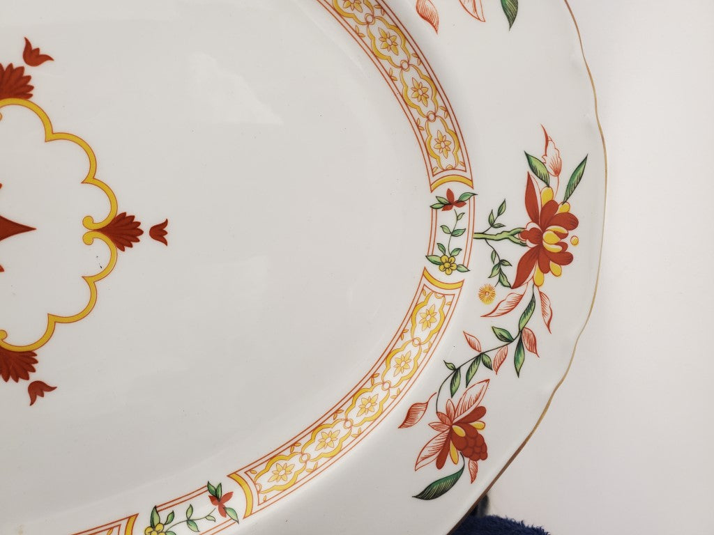 Royal Worcester Chamberlain 15" Oval Serving Platter
