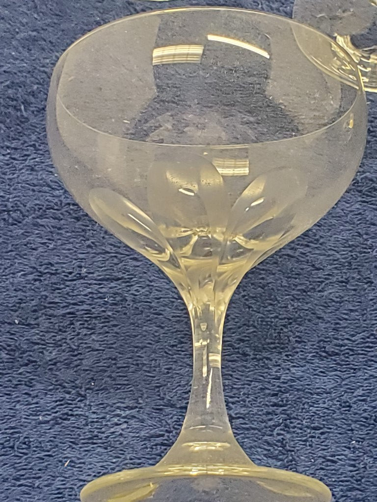 Set of 5 Schott-Zwiesel Laura Champagne/Sherbet Glasses LK