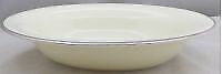 Wedgwood Majesty Platinum 9" Oval Vegetable Bowl