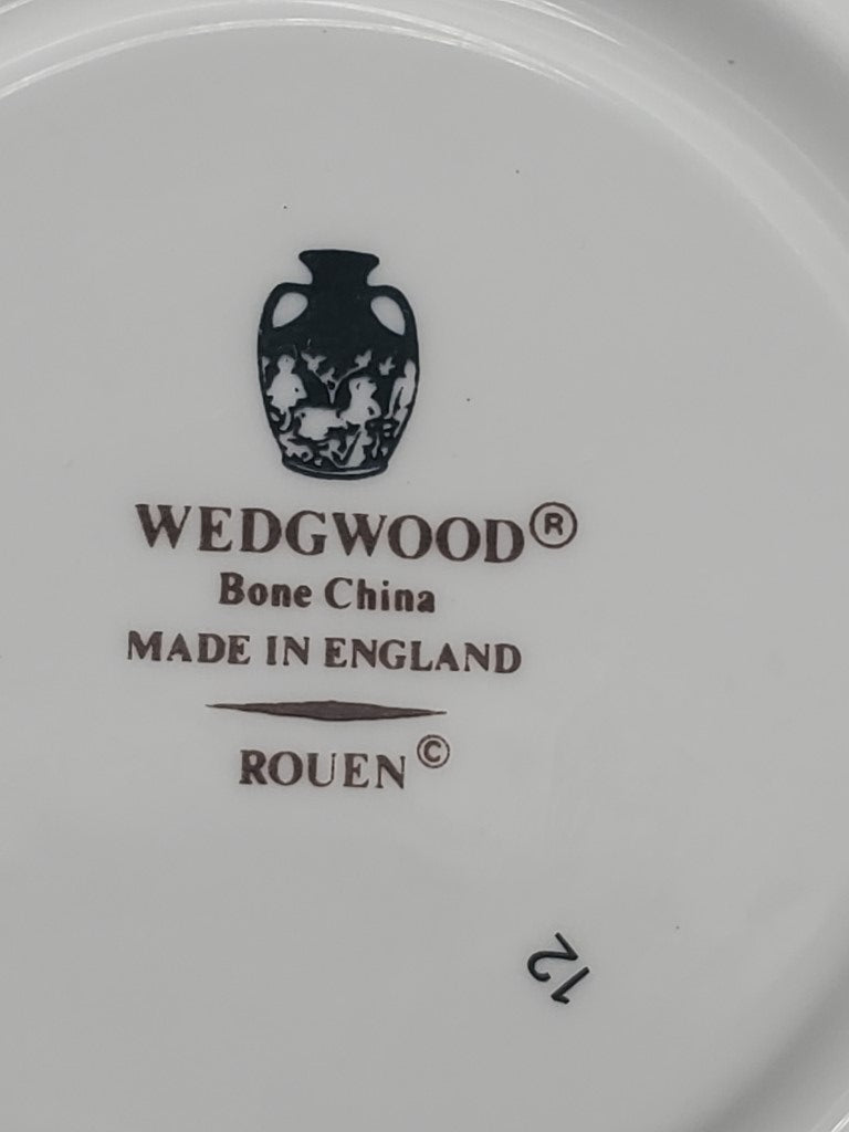 Set of 4 Wedgwood Rouen Cup & Saucer Sets LK
