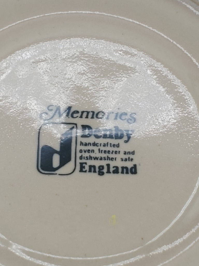 Set of 4 Denby Memories Cup & Saucer Sets LK