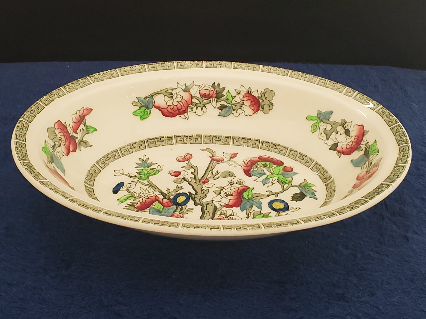 Johnson Brothers Indian Tree 9" Oval Vegetable Bowl