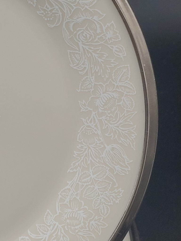 Set of 7 Lenox Moonspun Bread & Butter Plates LK