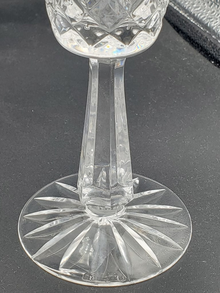 Set of 8 Galway Clifden Wine Glasss LK