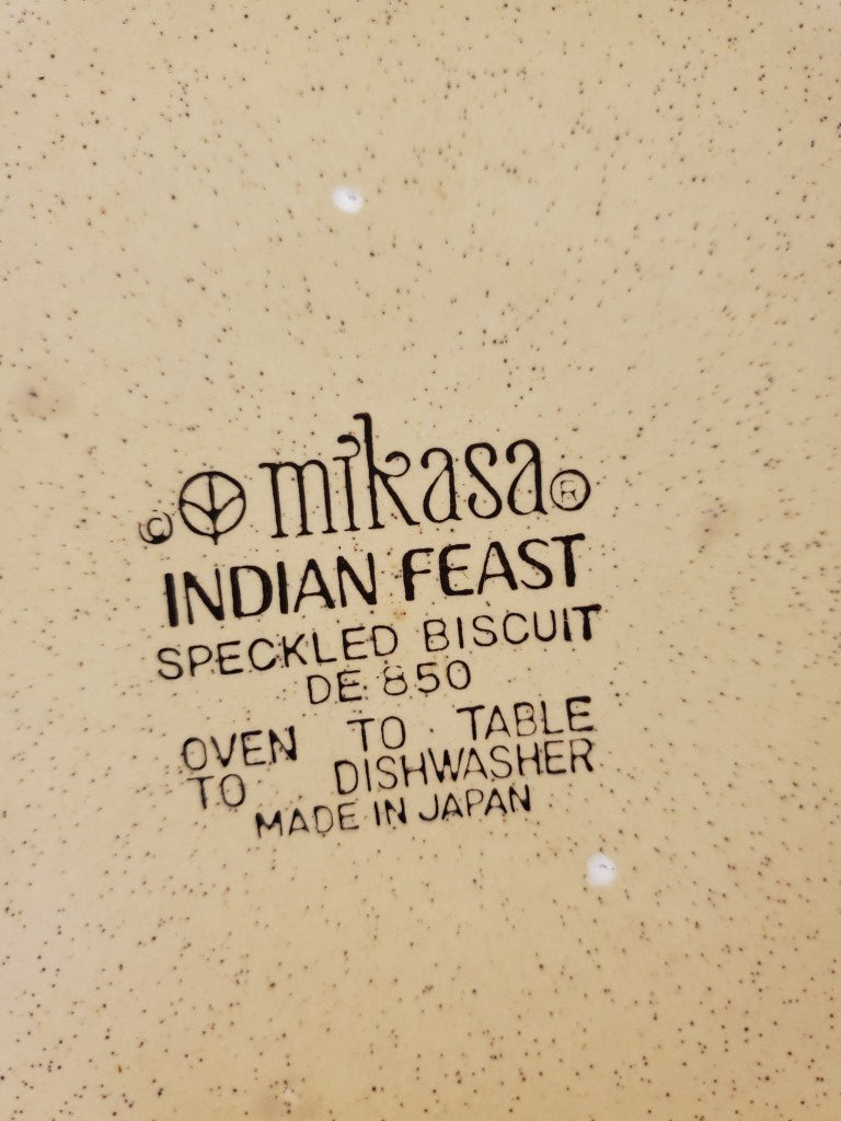 Mikasa Speckled Biscuit Hostess Set