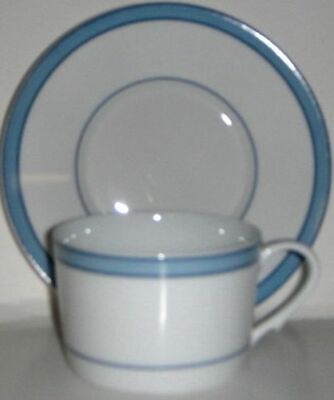 Raynaud Tropic Bleu Cup & Saucer