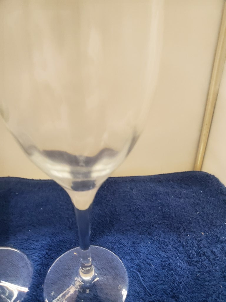 Set of 2 Lenox Crystal Fantasy Water Goblets LK