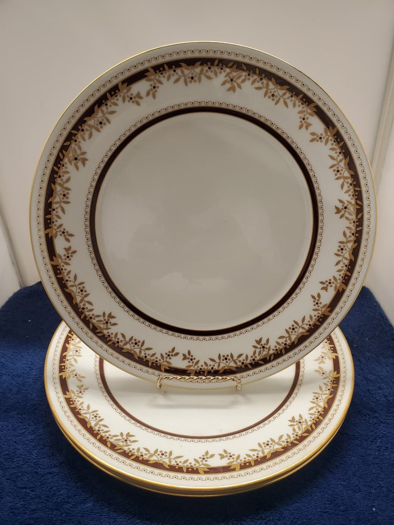 Set of 3 Oxford Palace Court Dinner Plates LK